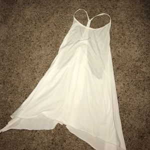 Hollister white high neck tank