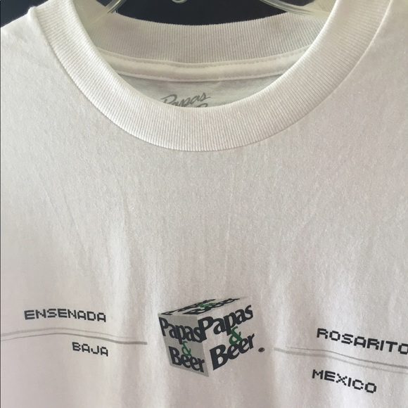 Papas & Beer Shirts Papas Beer Tshirt Purchased In Mexico Nwt Poshmark