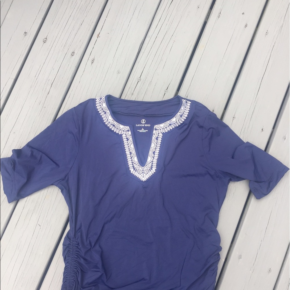 Lands End swim top