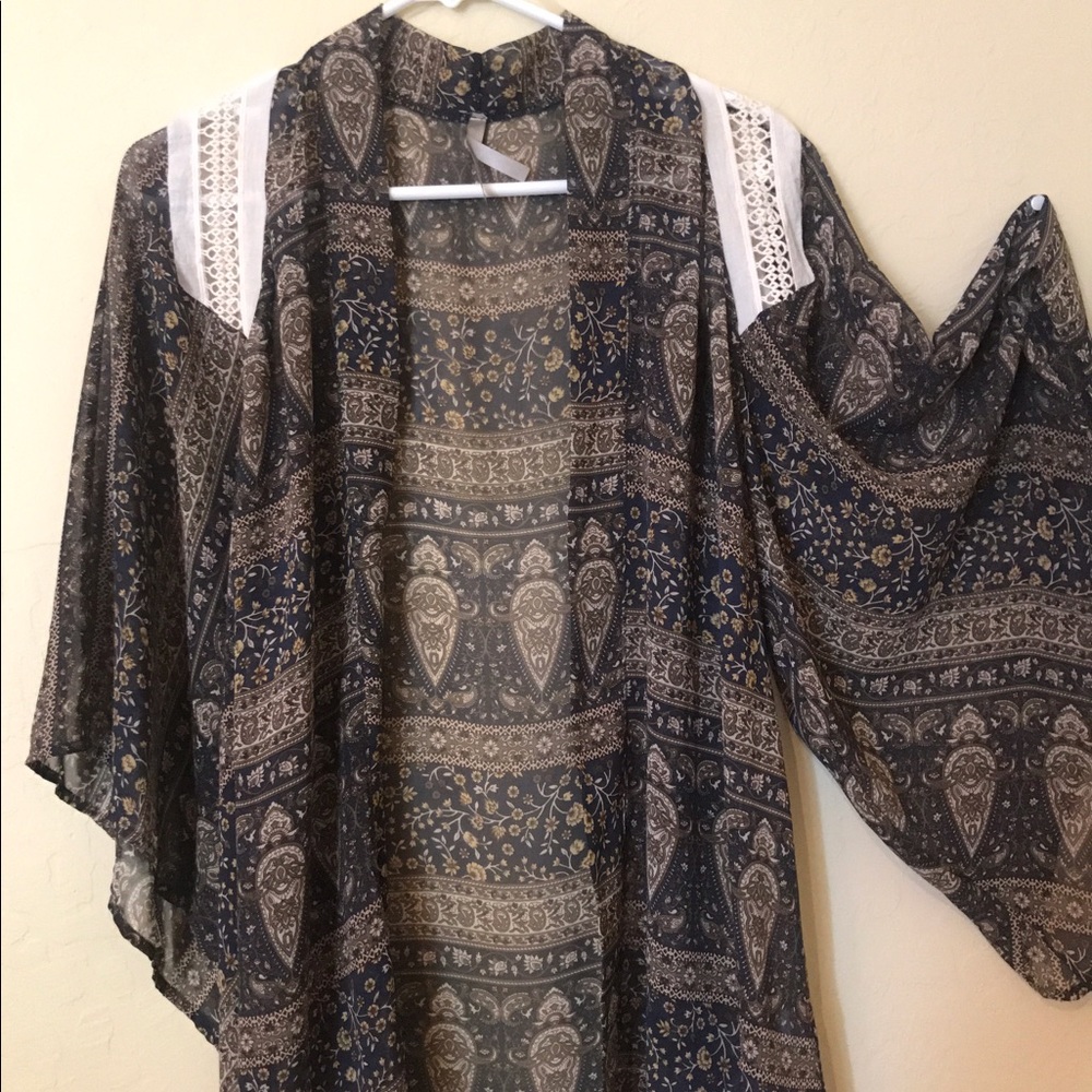 Paisley Kimono from LUCCA by Mona B