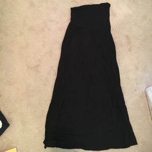 Motherhood maternity long maxi skirt S