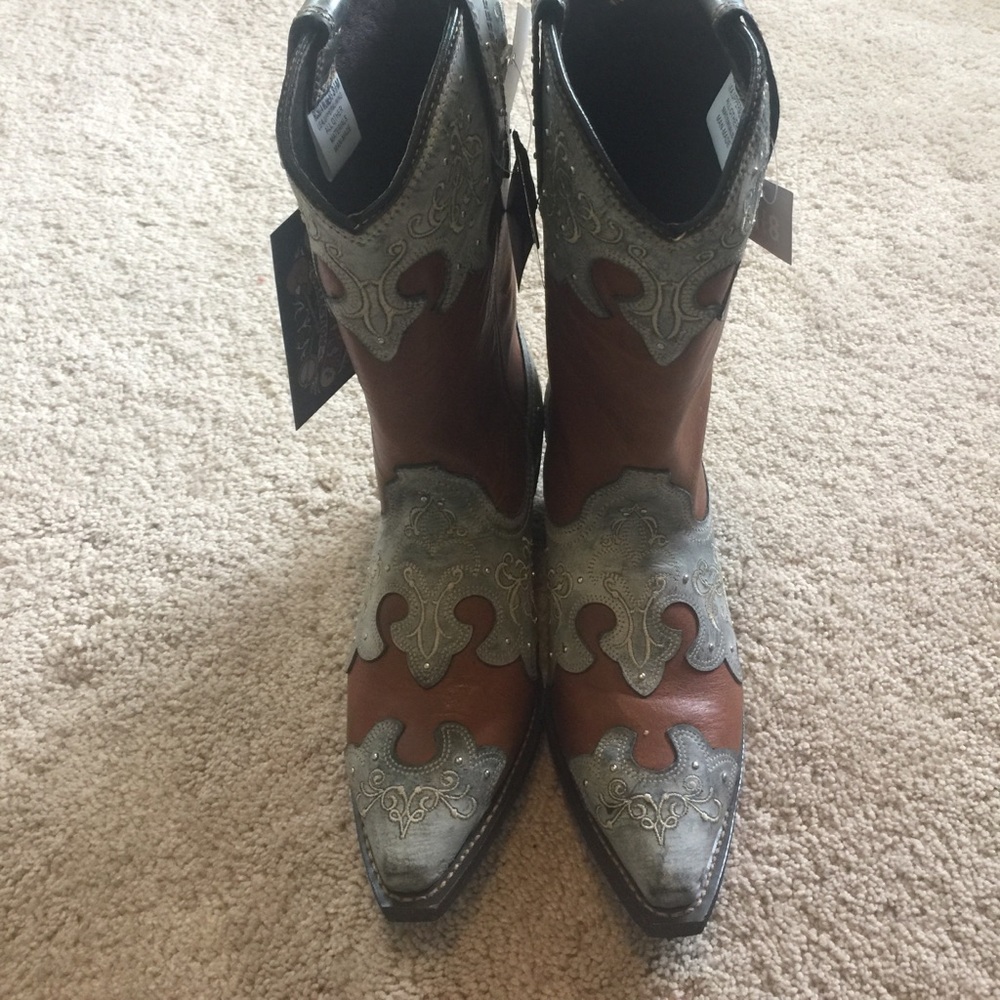 Women's 8.5 Leather Cowboy Boots