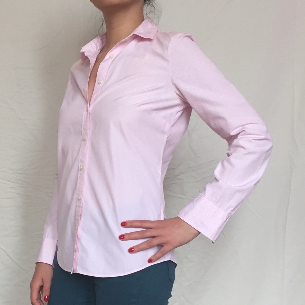 Jcrew pink button down