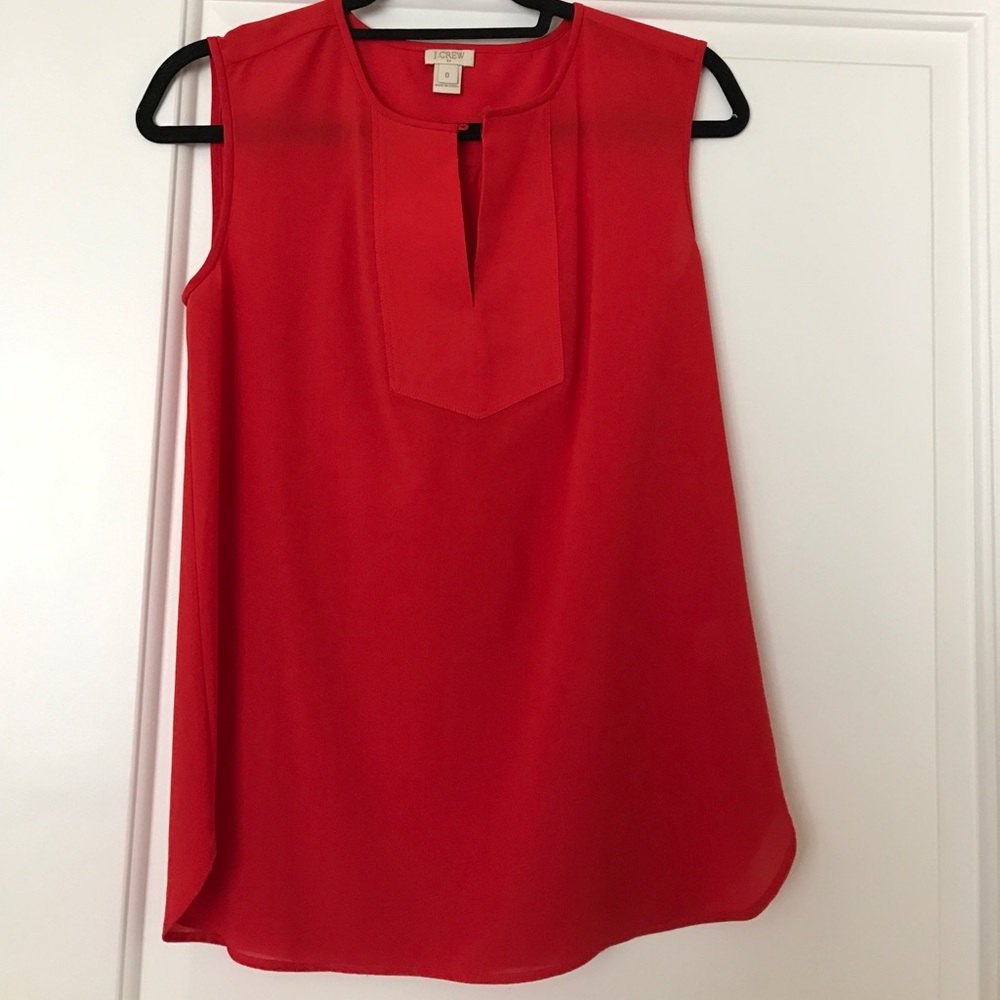 Jcrew Red top