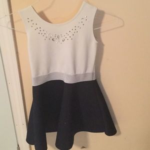 White & black girl formal