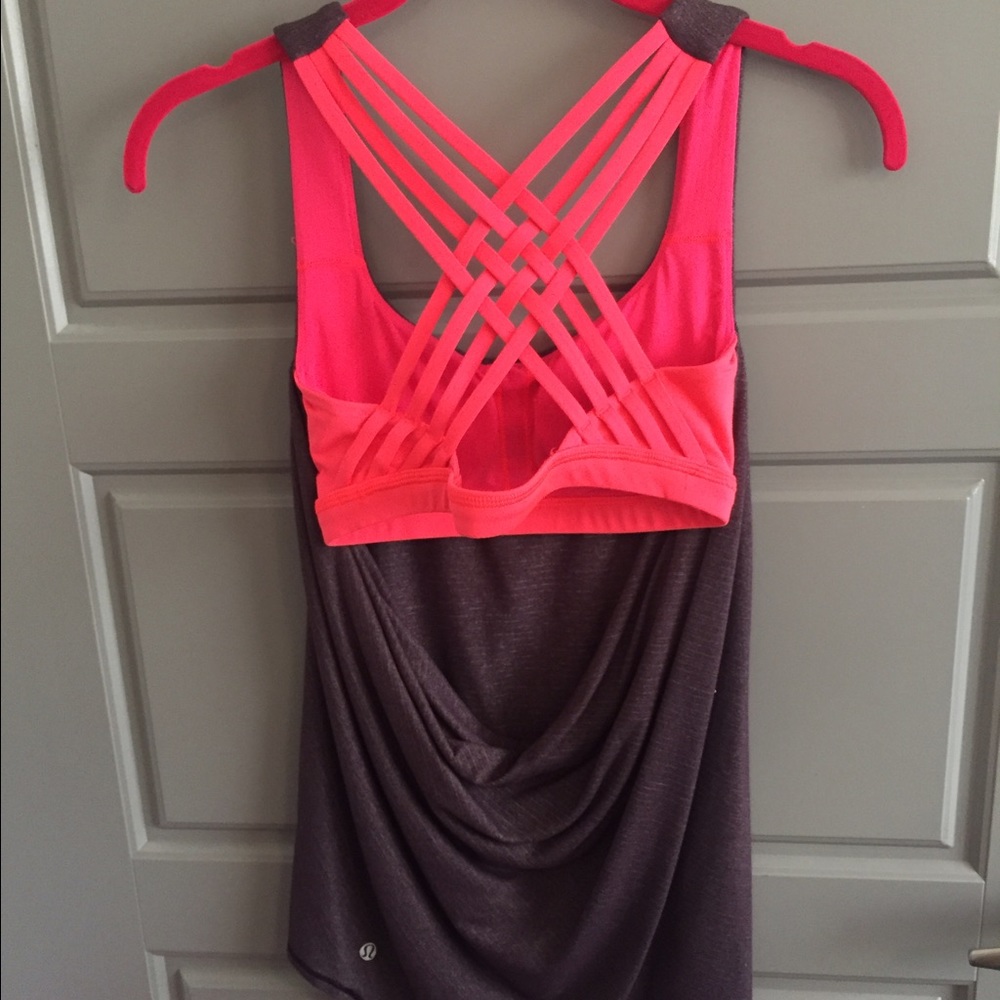 Lululemon Wild Tank - Electric Coral