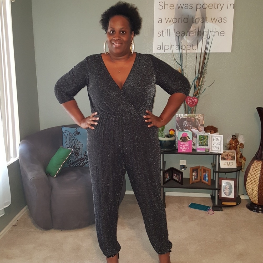 Shiny New Years Eve  romper