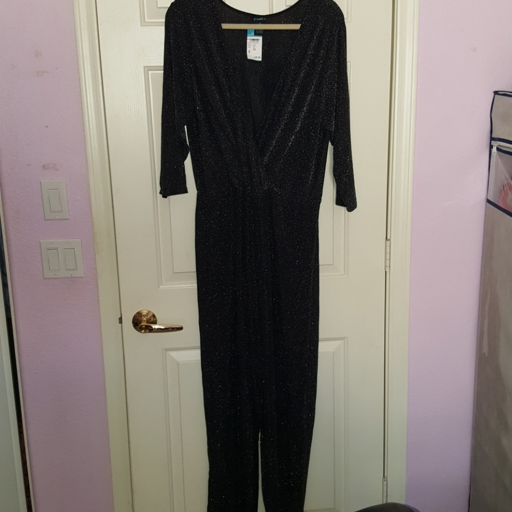 Shiny New Years Eve romper - Picture 2 of 4