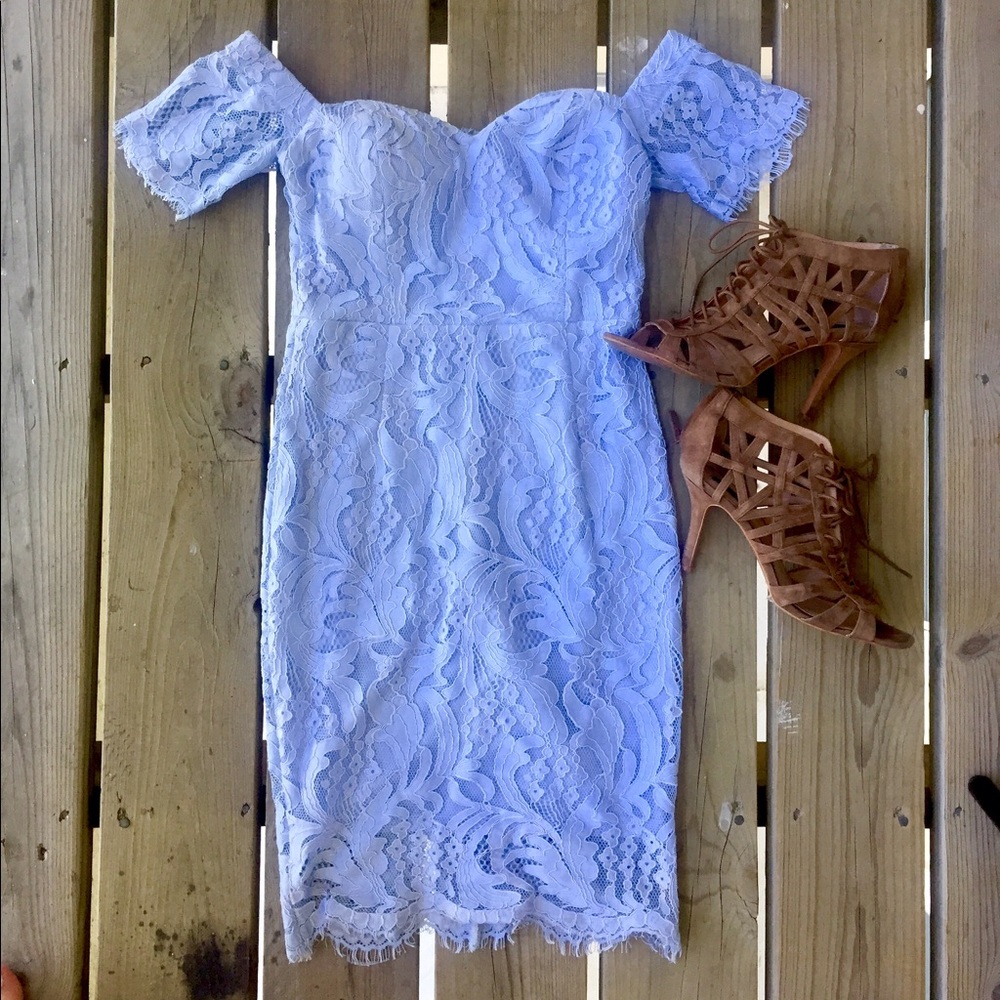 PERIWINKLE BLUE DRESS