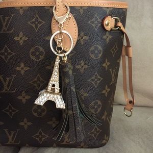 Authentic Canvas Eiffel Tower Tassel.