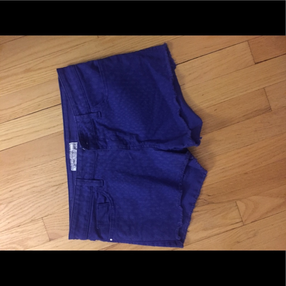 Purple shorts