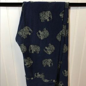 Lularoe OS Elephant Leggings