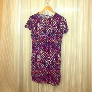 Tribal print tunic dress