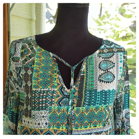 🎈CLEARANCE/ FIRM / NO OFFERS🎈Print Tunic Dress - Picture 6 of 8