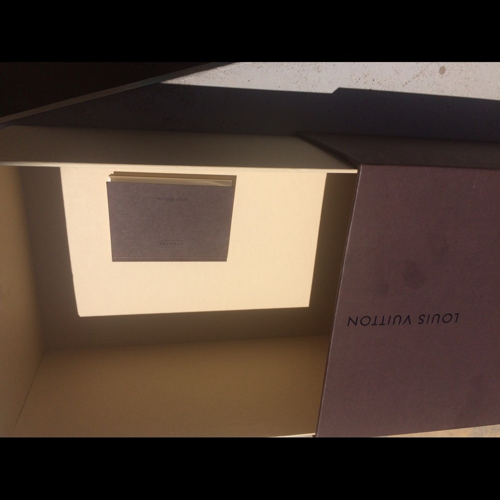 Louis Vuitton shoe box