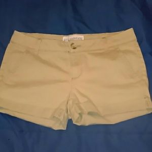 Khaki shorts