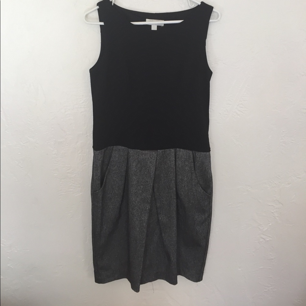 Dress barn dress black and heather grey