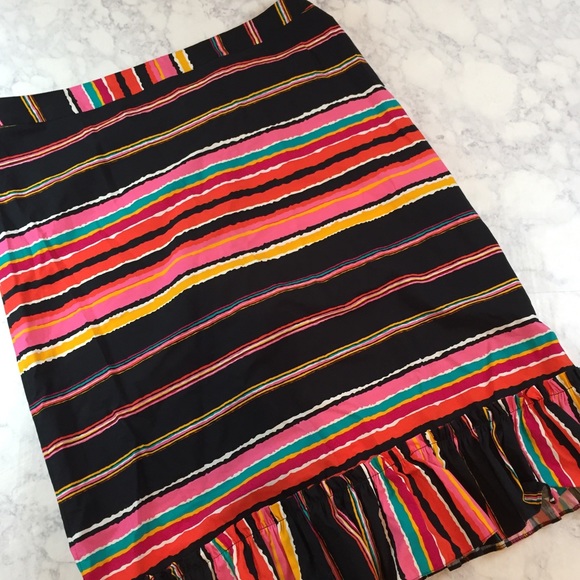 ASOS Dresses & Skirts - ASOS Pencil Ruffled Skirt Multi Colored 14