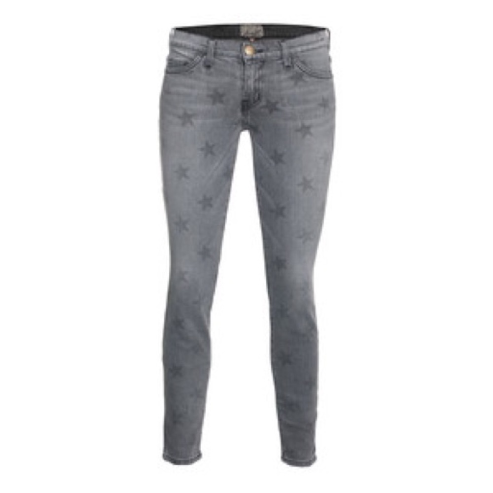 Current/ Elliott,  Stiletto Grey Star Skinny Jeans