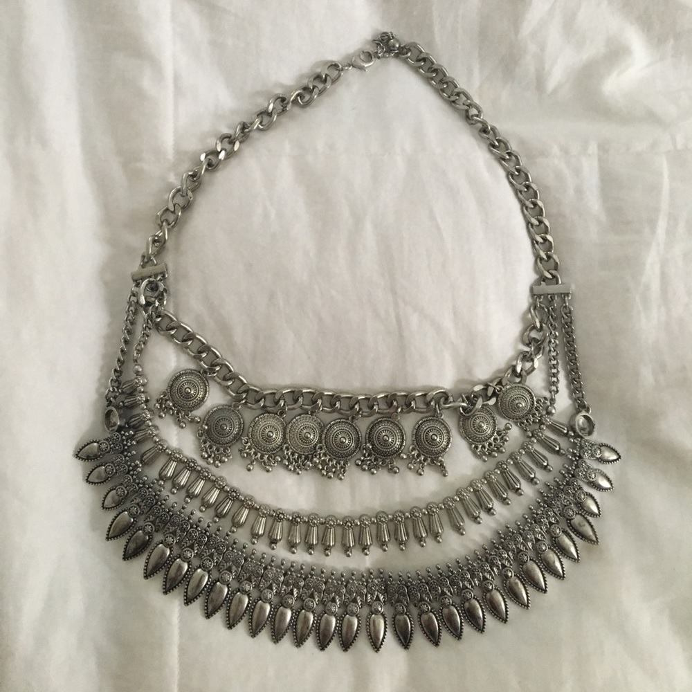 Layered Metal necklace