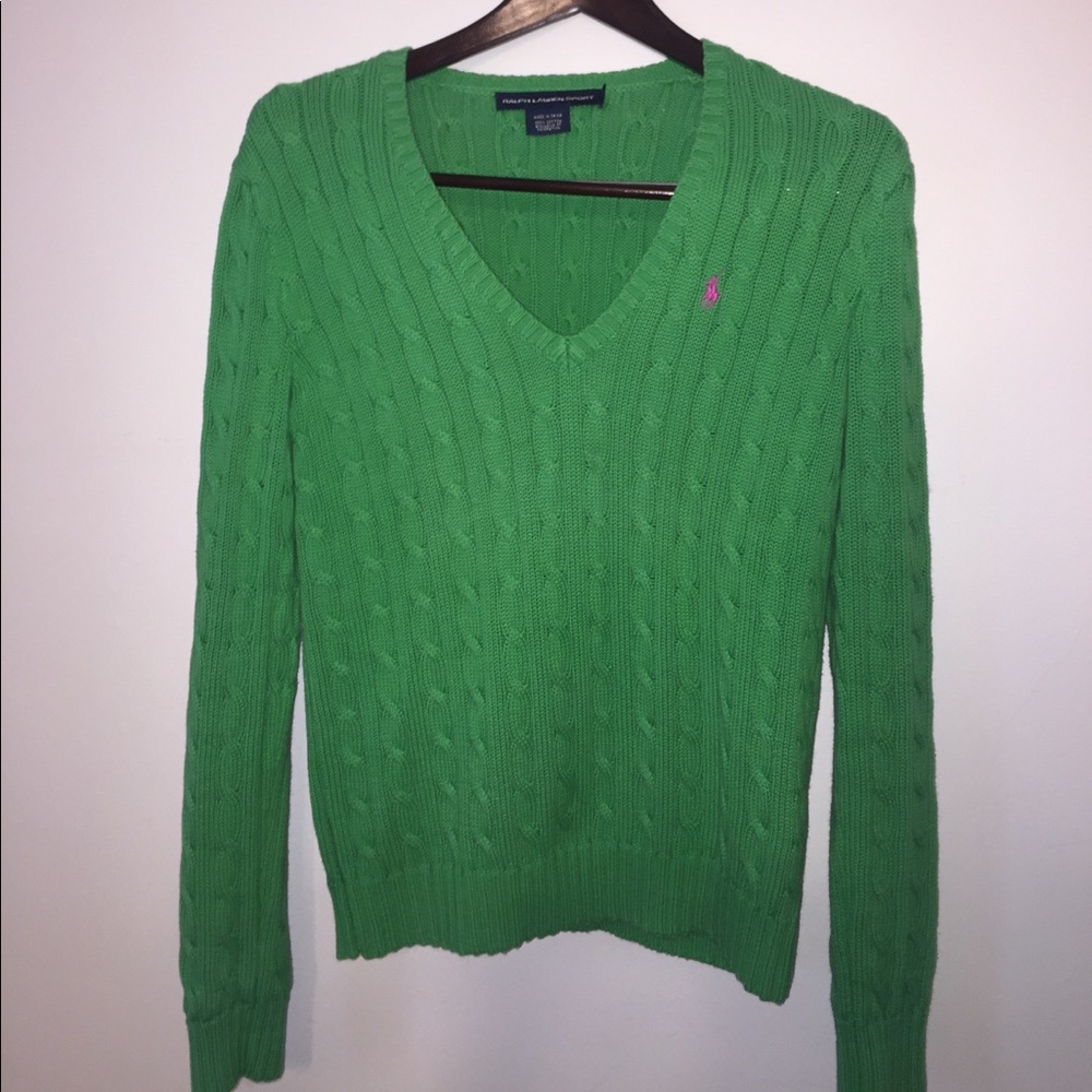 Ralph Lauren V Neck Sweater (L)