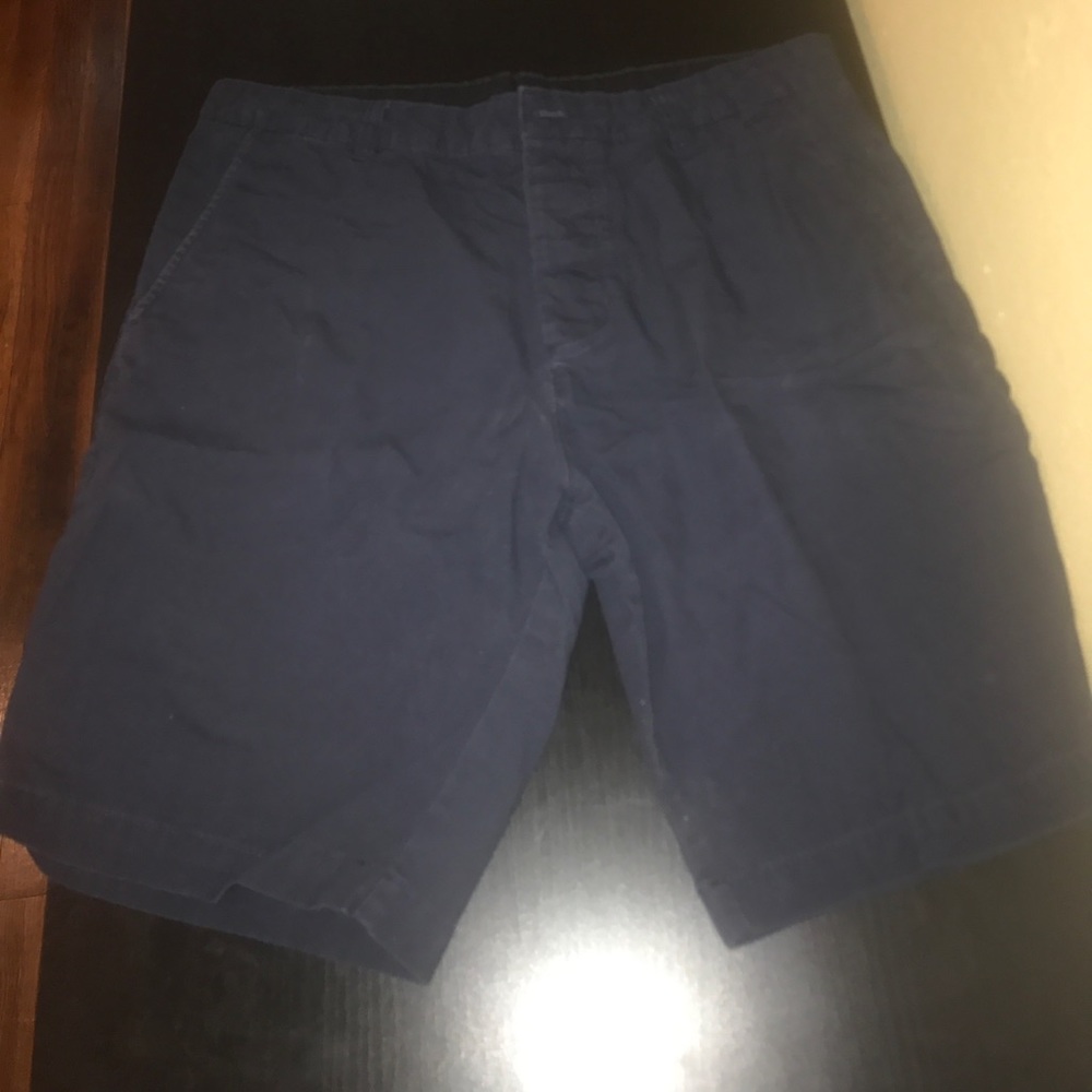 Divided Navy Shorts