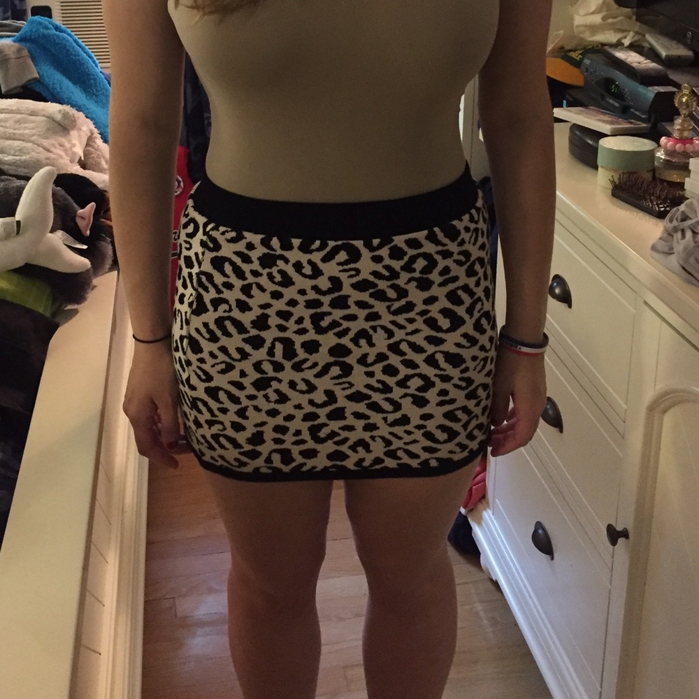 Cheetah skirt