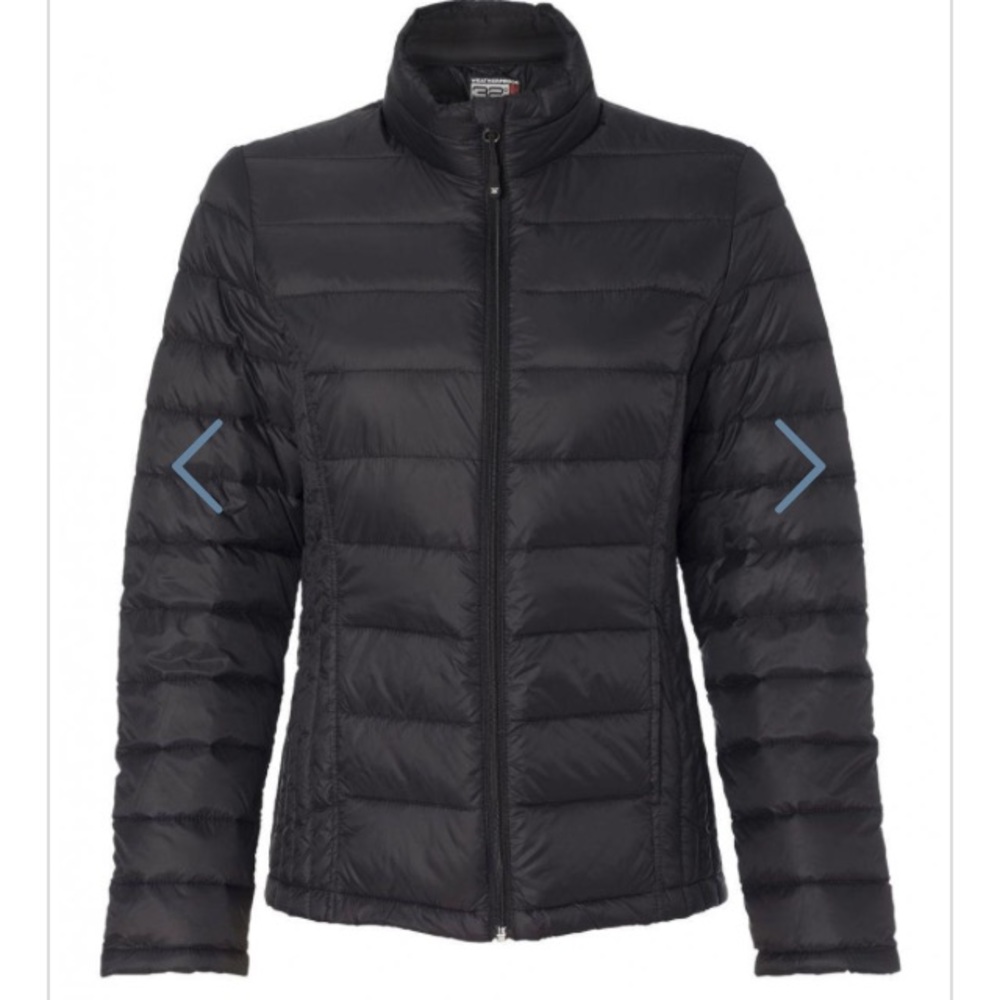 Black Medium Down Winter Coat