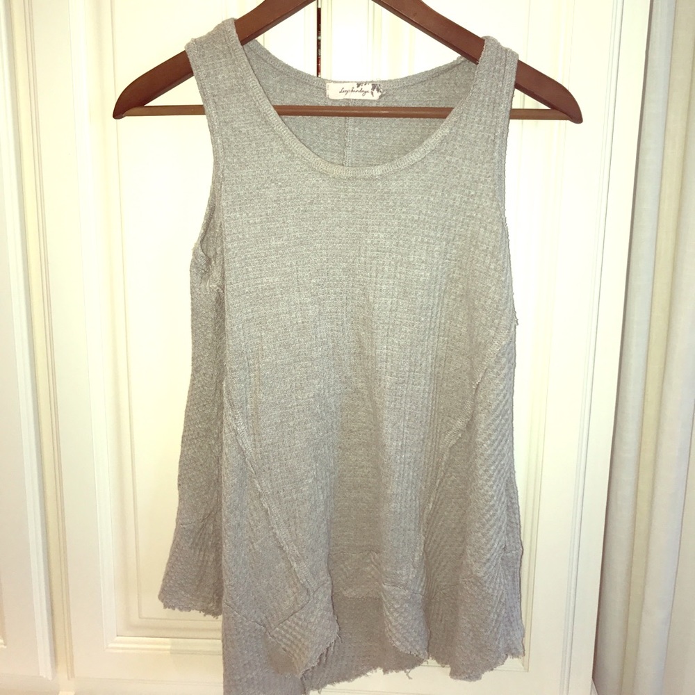 Grey tank top