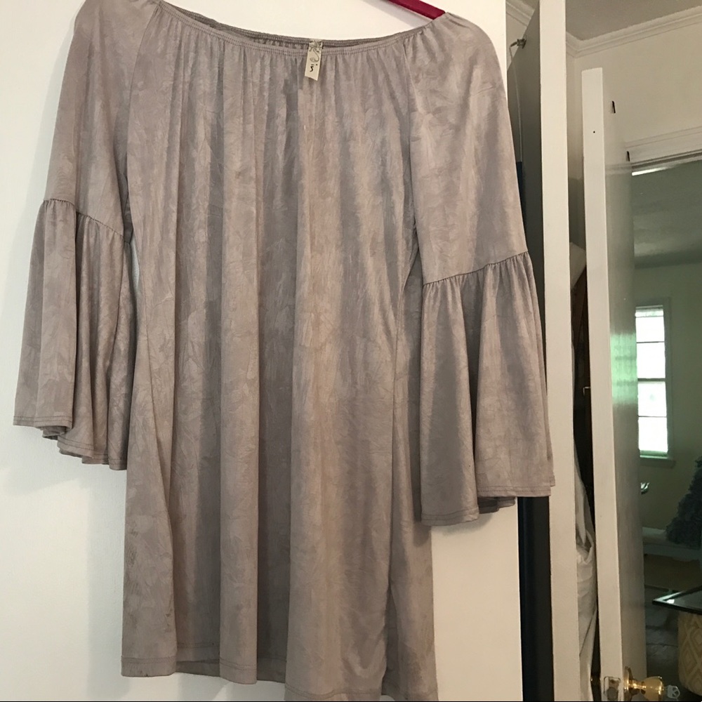 Off the shoulder dress