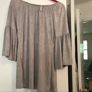 Off the shoulder dress