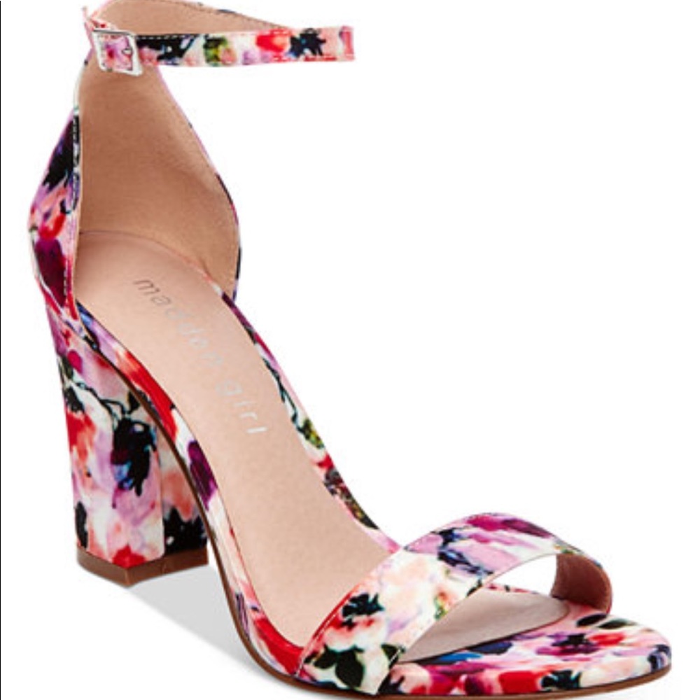 Madden girl floral heels