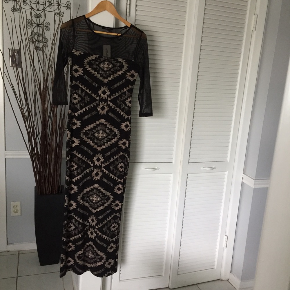 Tribal Print Maxi