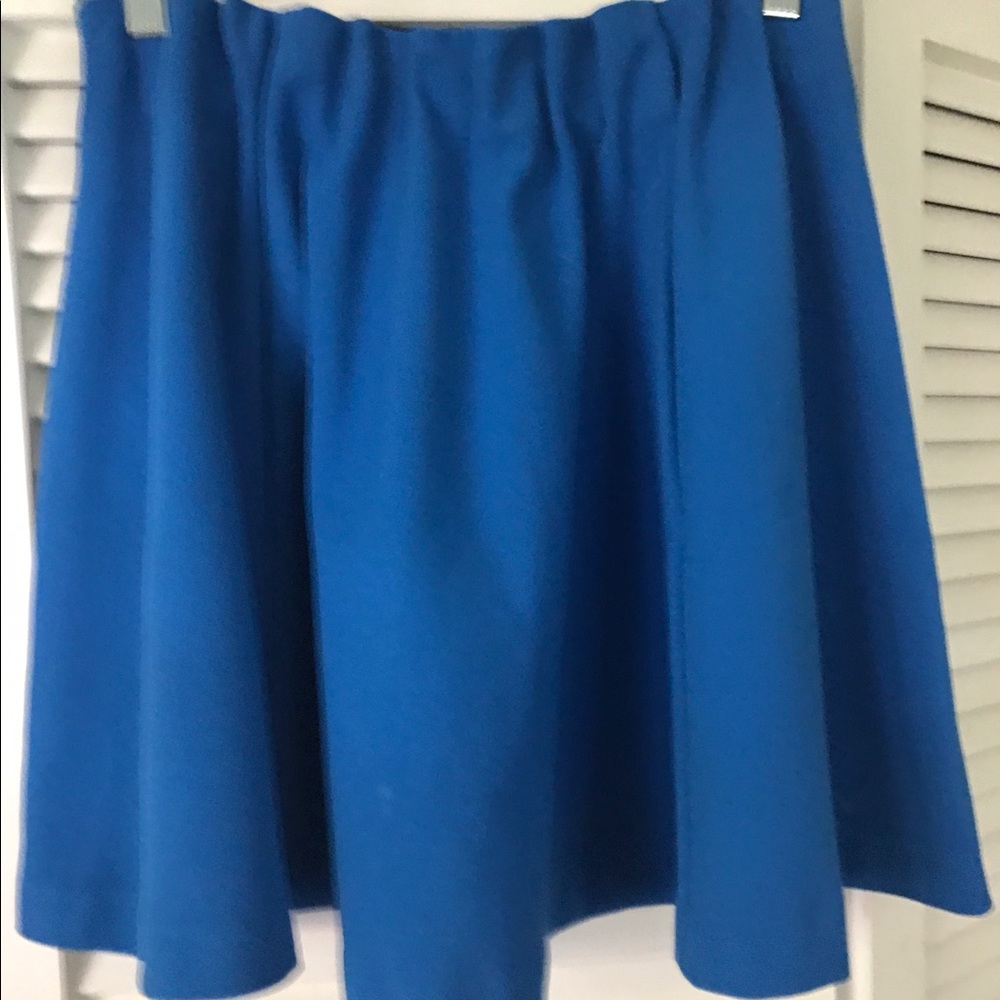 Blue 50's skirt