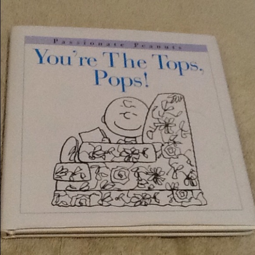 A book called you're the tops pops!