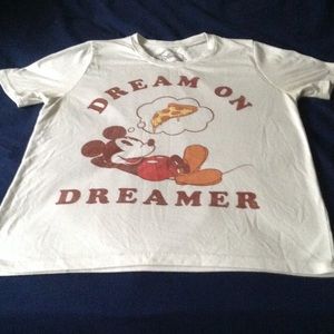 Disney themed tee shirt