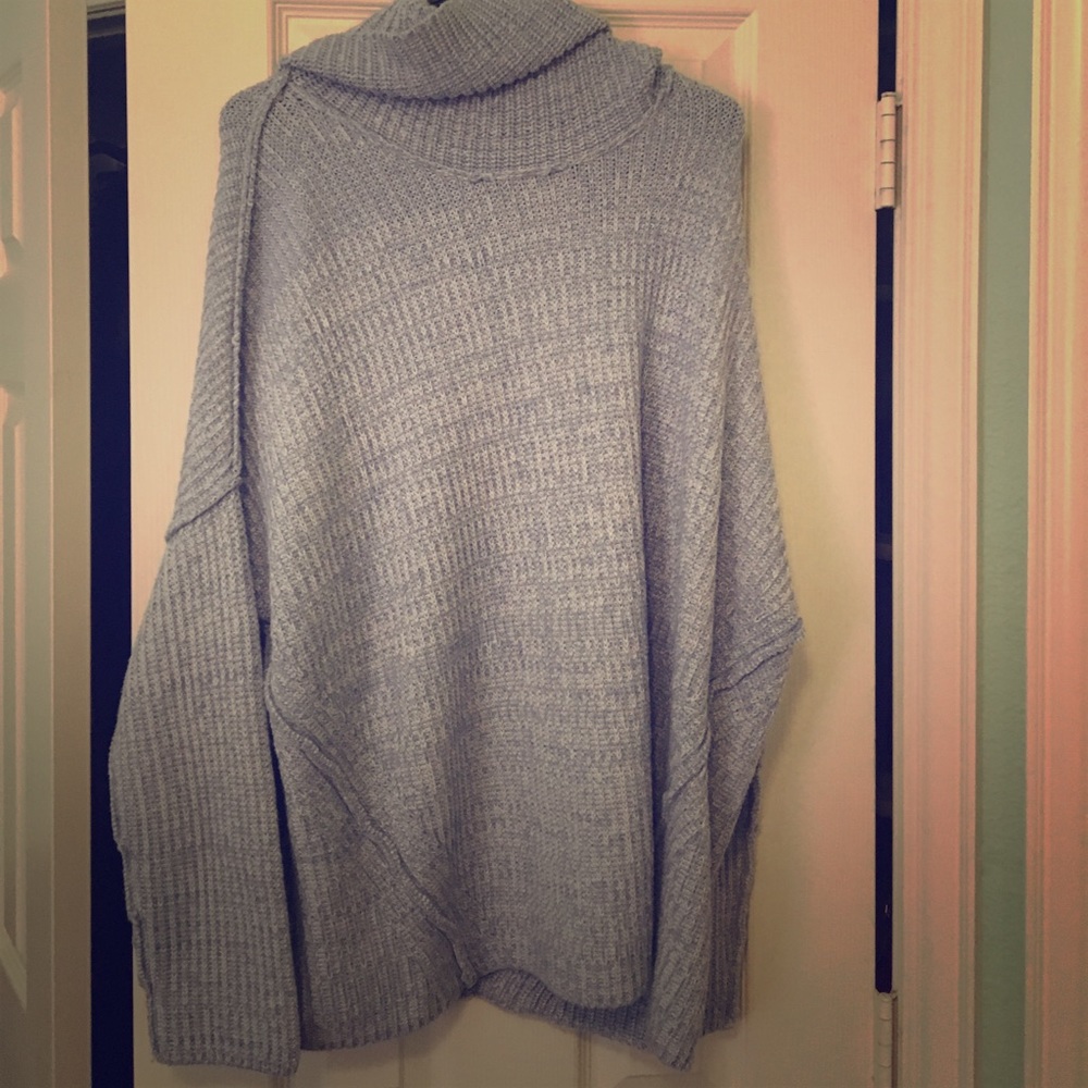 Blue light sweater