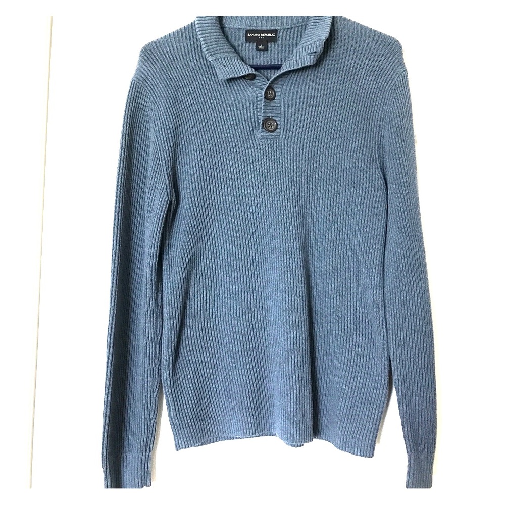Men's Banana Republic blue sweater size small