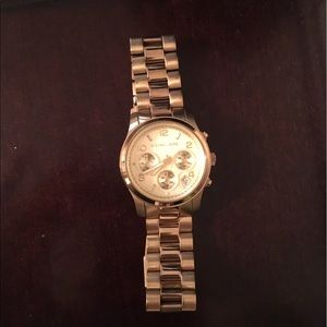 Gold Michael Kors watch like new