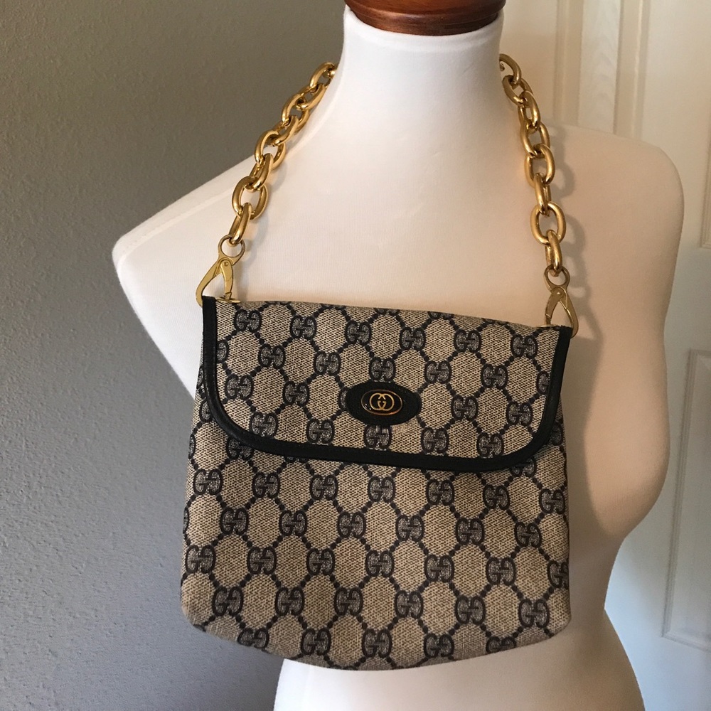 Authentic vintage Gucci clutch bag
