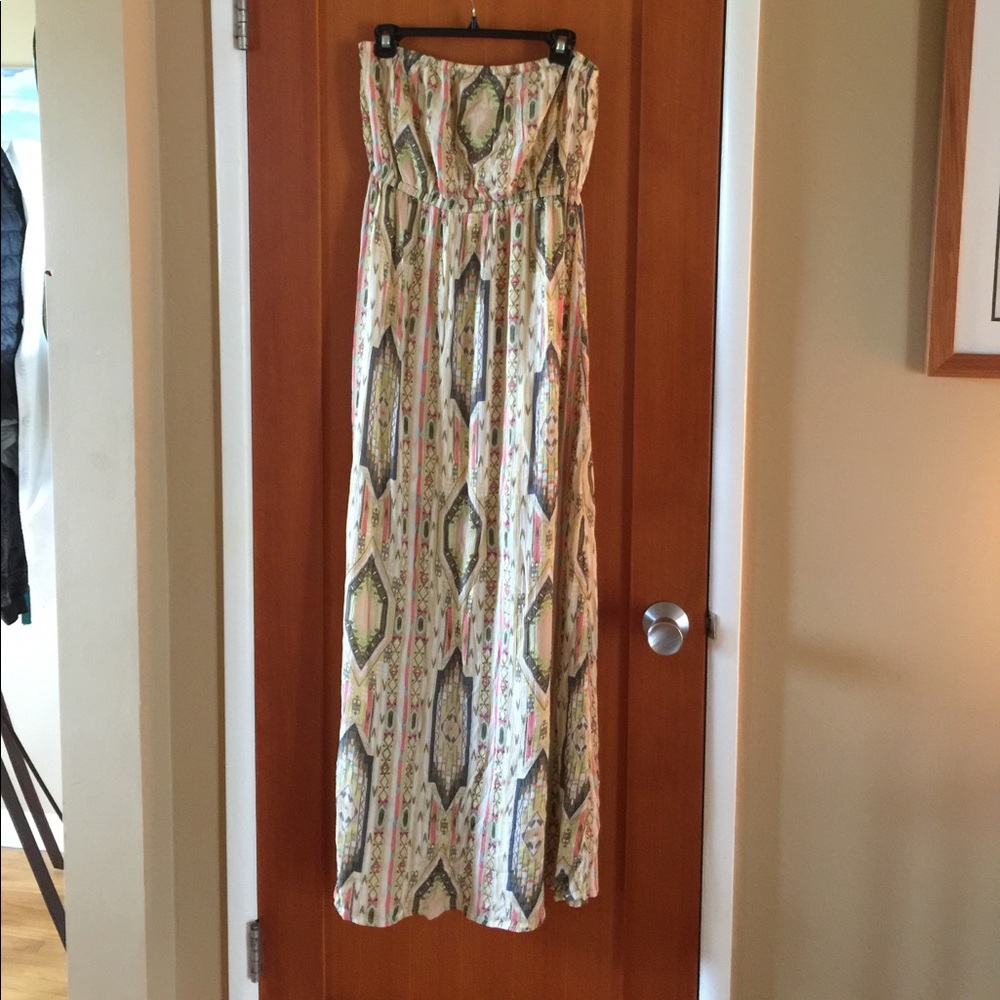 Maxi Strapless dress