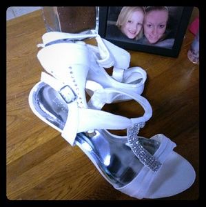 David's  Bridal size 9 Heels