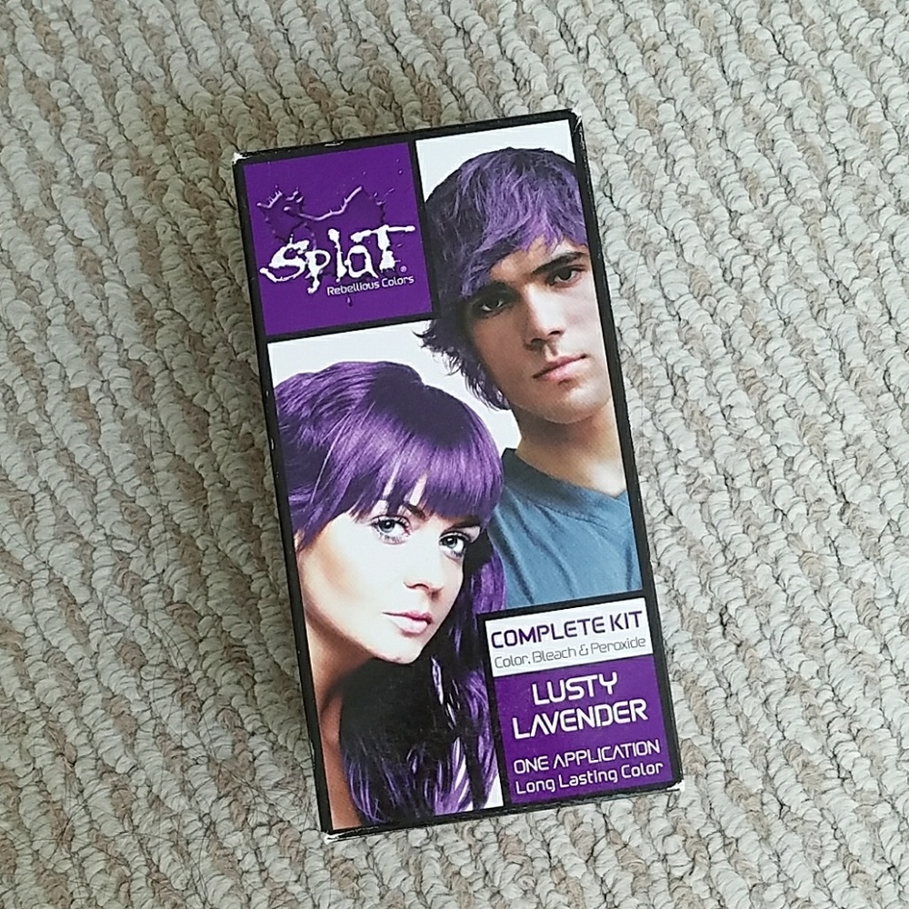 purple hair dye