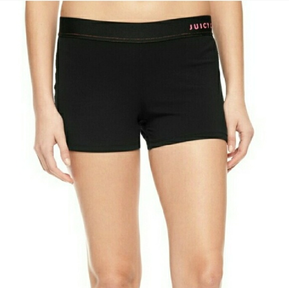 Juicy Couture Shorts Juicy Couture Sports Black Workout