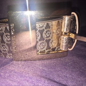 Michael Kors Rose Gold Belt