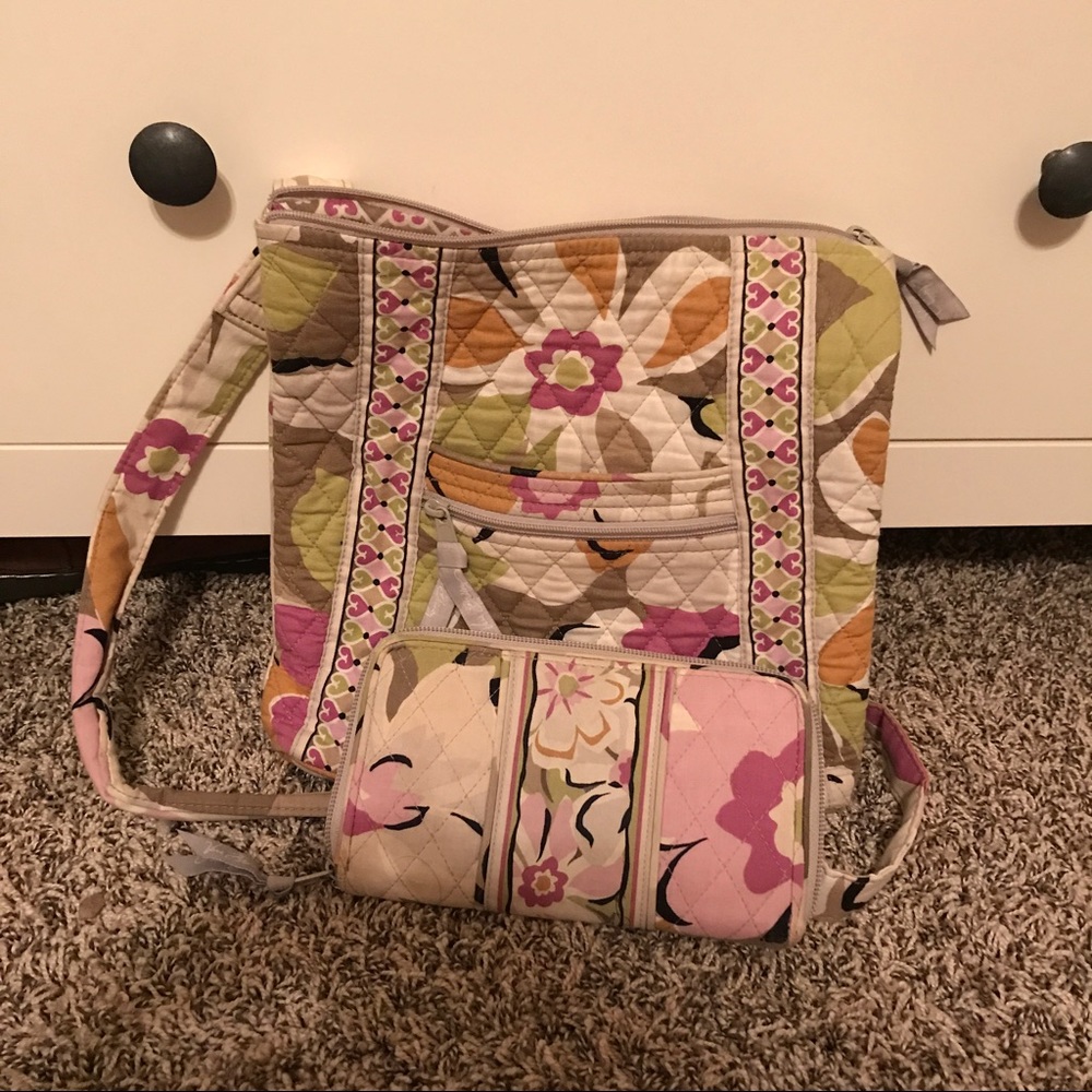 Vera Bradley purse &wallet. Discontinued pattern