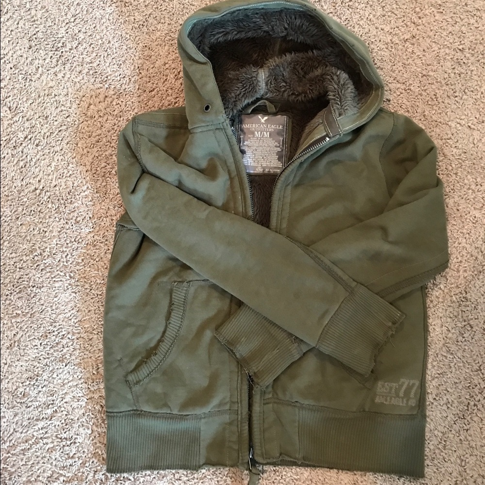 American Eagle Woolly zip up