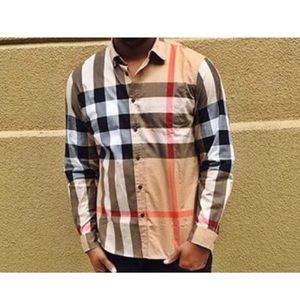 Authentic Burberry long sleeve shirt PRICE FIRM