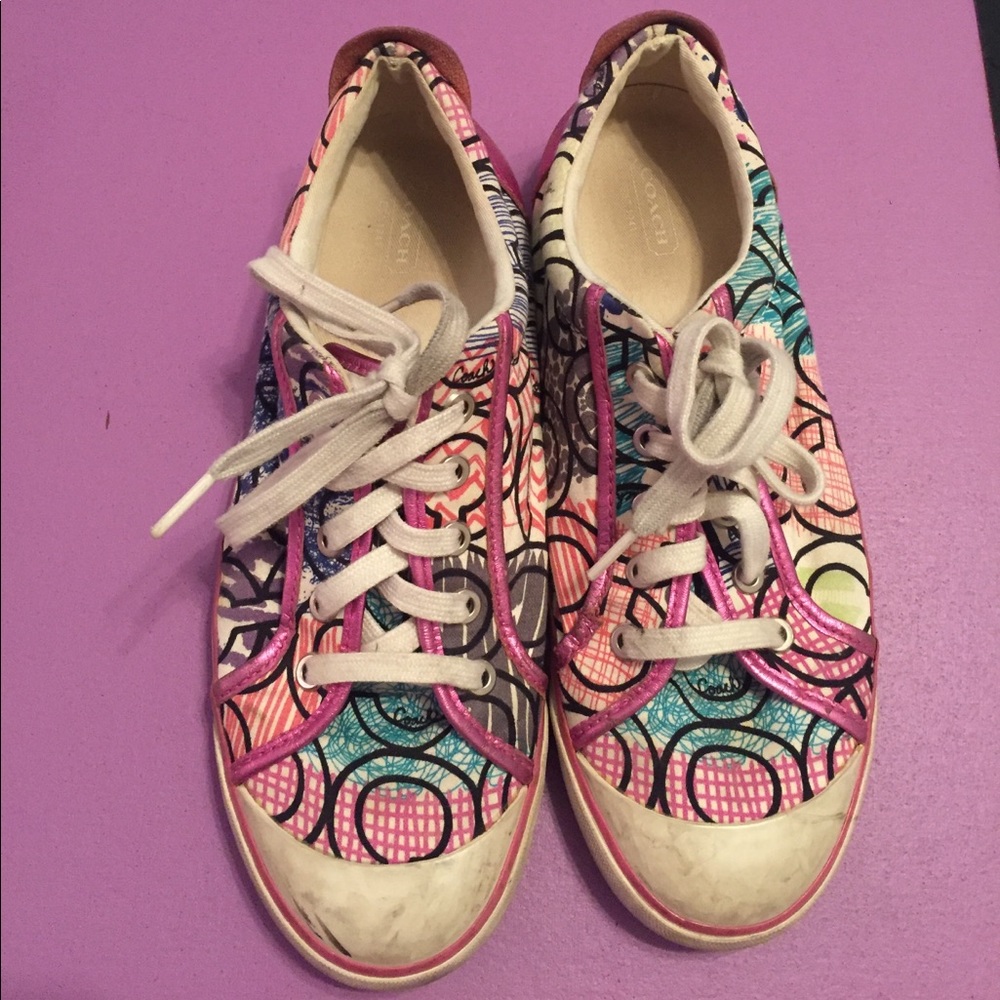 Coach colorful sneaker