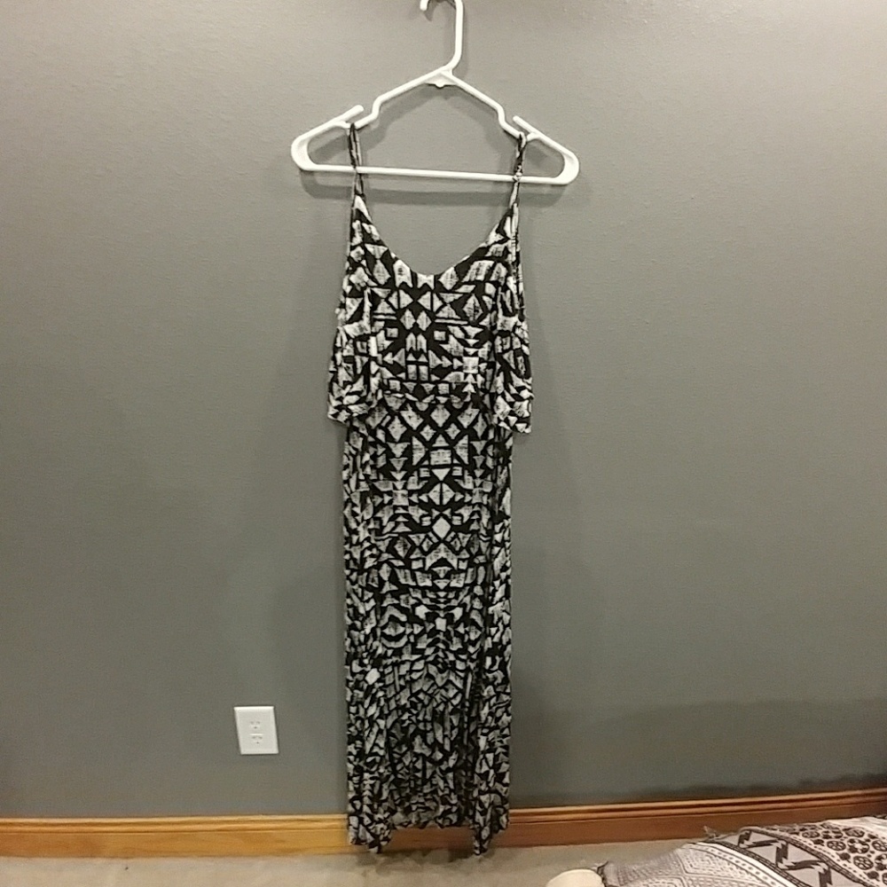 Tribal print maxi